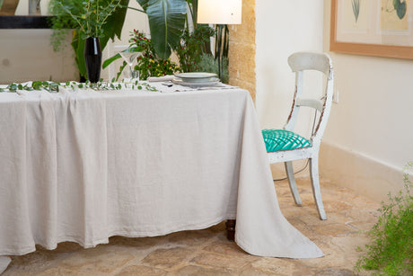 Tovaglia Pure Linen in lino stone washed