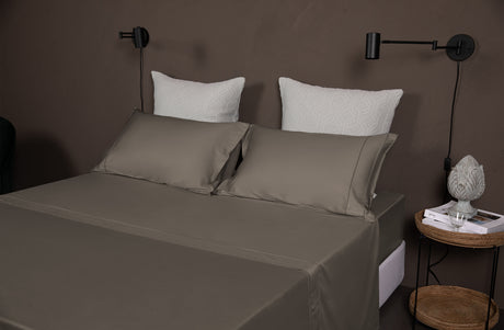 Completo Letto Matrimoniale Elba in raso di cotone