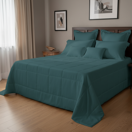 Trapuntino Elegance in raso di cotone