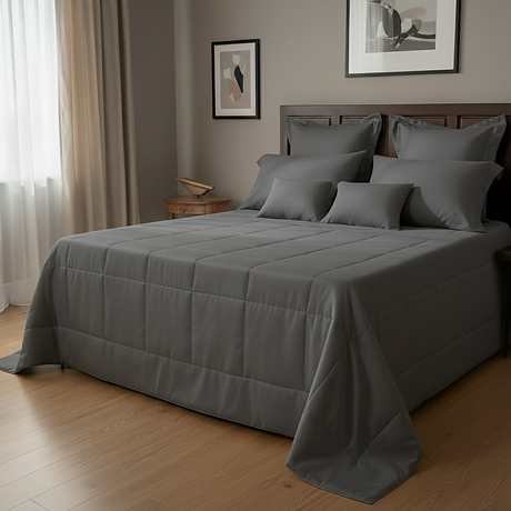 Trapuntino Elegance in raso di cotone