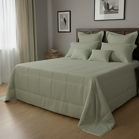 Trapuntino Elegance in raso di cotone