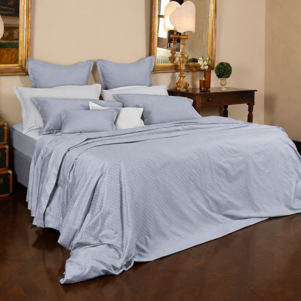 Completo Letto Matrimoniale Diamante in raso di cotone