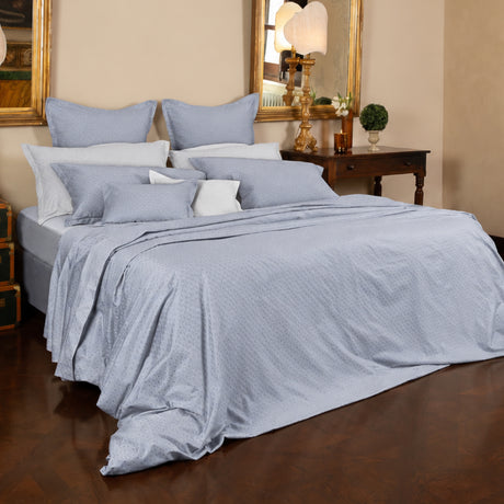 Completo Letto Matrimoniale Diamante in raso di cotone