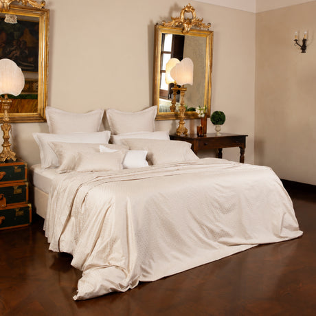 Completo Letto Matrimoniale Diamante in raso di cotone