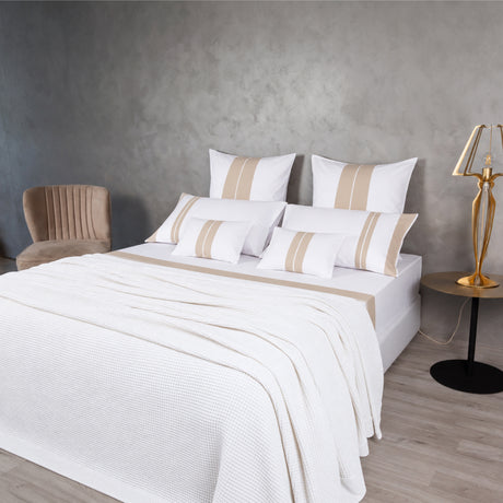 Completo Letto Matrimoniale Gioia in raso di cotone