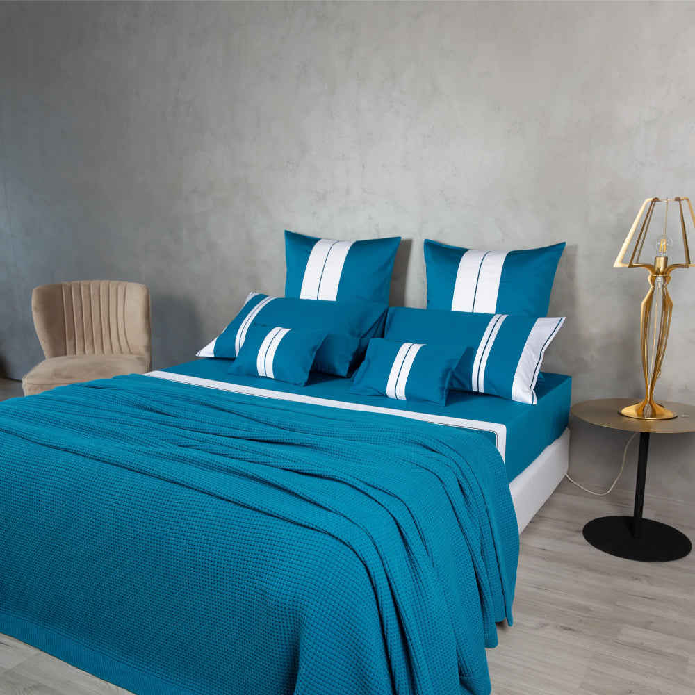 Completo Letto Matrimoniale Gioia in raso di cotone