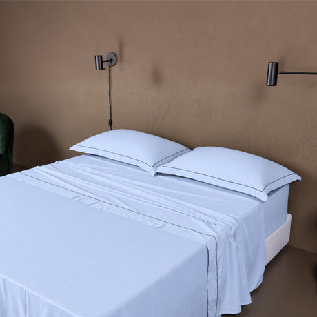 Completo Letto Matrimoniale Venere in raso di cotone