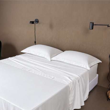 Completo Letto Matrimoniale Venere in raso di cotone