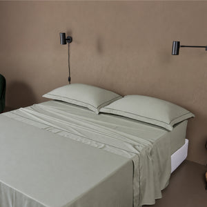 Completo Letto Matrimoniale Venere in raso di cotone