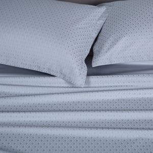 Completo Letto Matrimoniale Diamante in raso di cotone