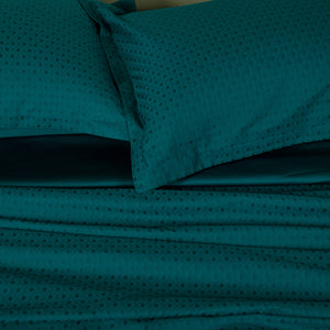Completo Letto Matrimoniale Diamante in raso di cotone