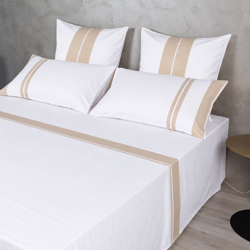 Completo Letto Matrimoniale Gioia in raso di cotone