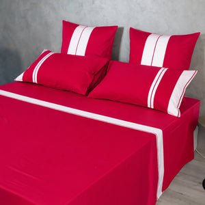 Completo Letto Matrimoniale Gioia in raso di cotone