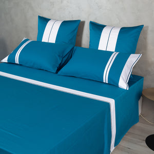 Completo Letto Matrimoniale Gioia in raso di cotone