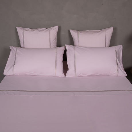 Completo Letto Matrimoniale Poesia in percalle di cotone