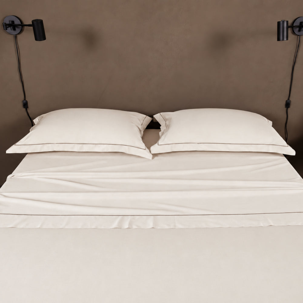 Completo Letto Matrimoniale Venere in raso di cotone