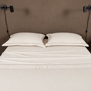 Completo Letto Matrimoniale Venere in raso di cotone