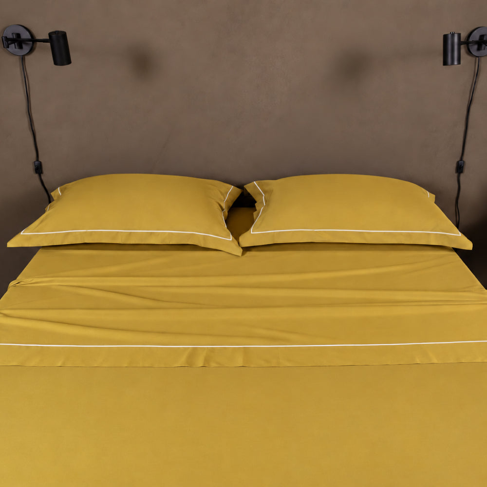 Completo Letto Matrimoniale Venere in raso di cotone