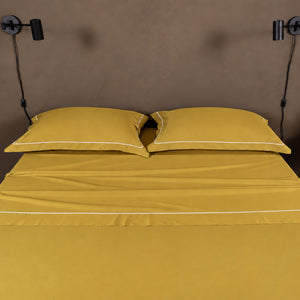 Completo Letto Matrimoniale Venere in raso di cotone