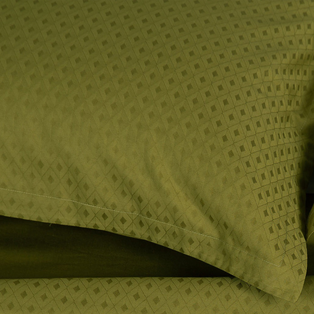 Completo Letto Matrimoniale Diamante in raso di cotone