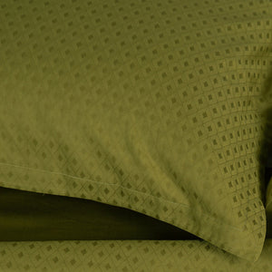 Completo Letto Matrimoniale Diamante in raso di cotone