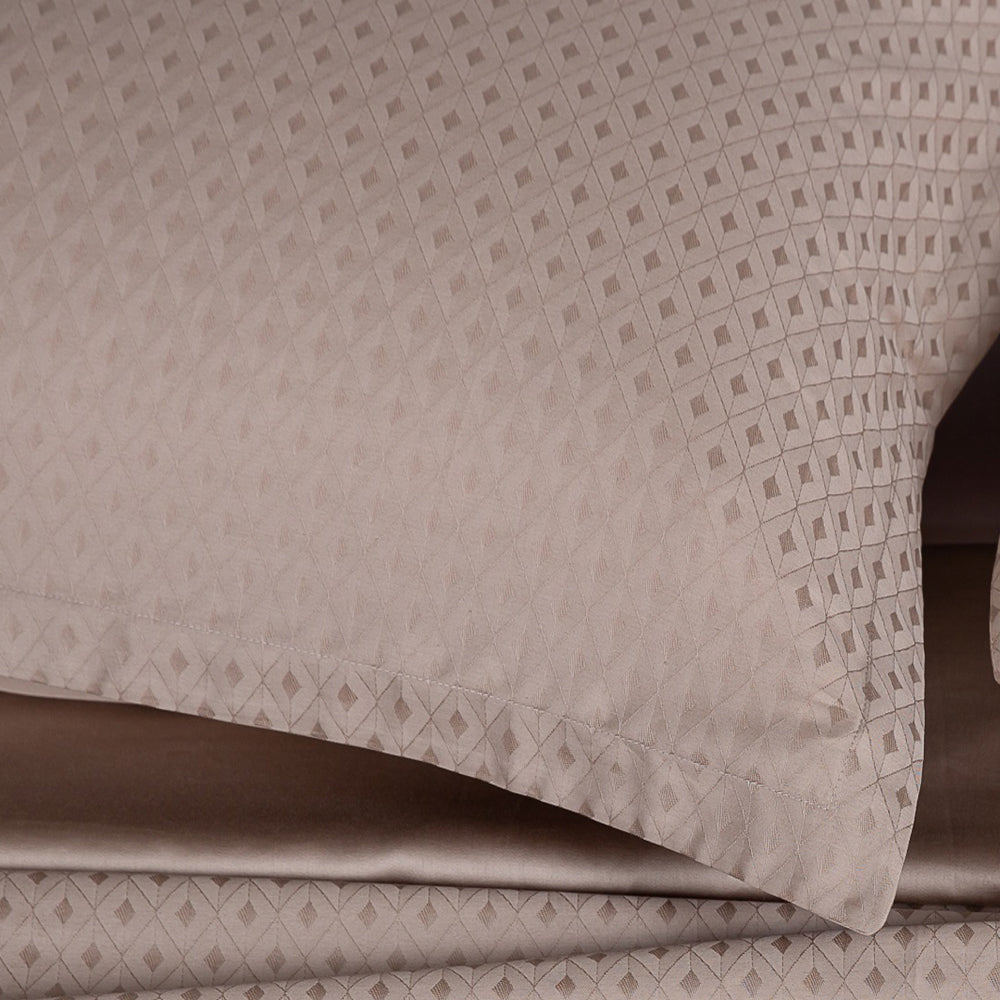 Completo Letto Matrimoniale Diamante in raso di cotone
