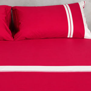 Completo Letto Matrimoniale Gioia in raso di cotone