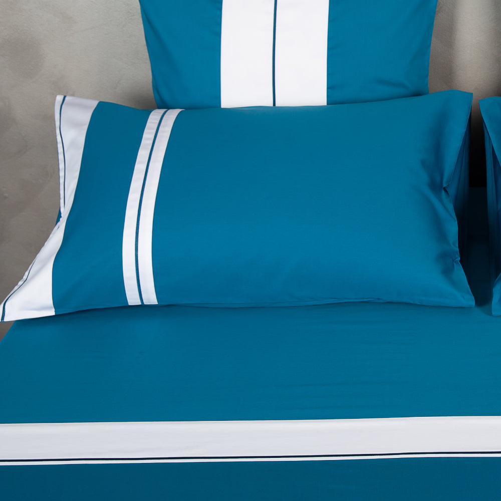 Completo Letto Matrimoniale Gioia in raso di cotone