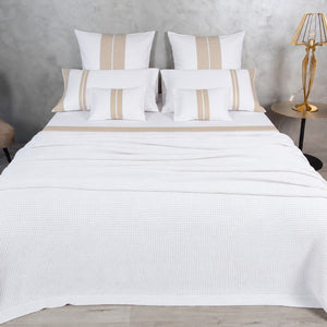 Completo Letto Matrimoniale Gioia in raso di cotone