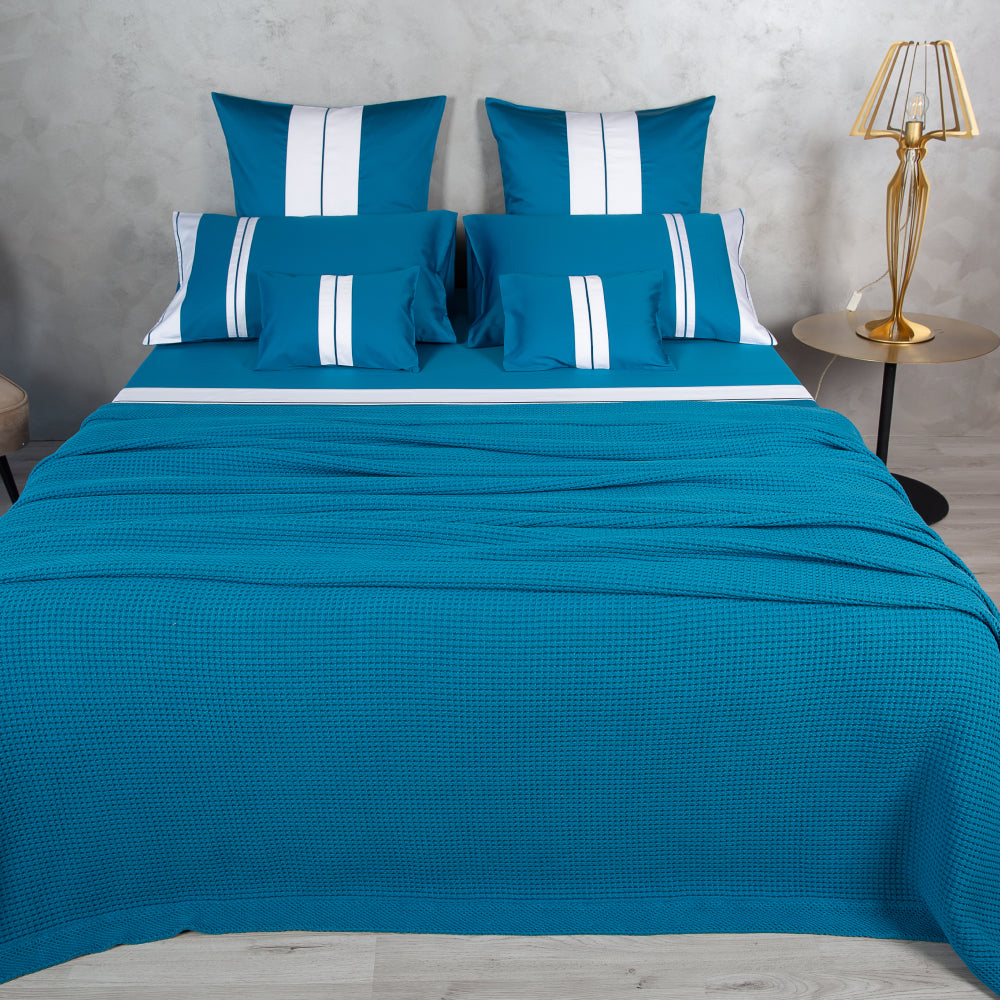 Completo Letto Matrimoniale Gioia in raso di cotone