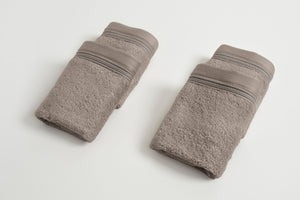Set di lavette Elegance in puro cotone