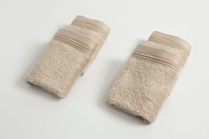 Set di lavette Elegance in puro cotone