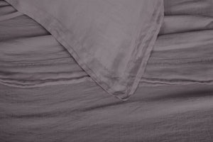 Parure copripiumino Lino Lux in lino stone washed