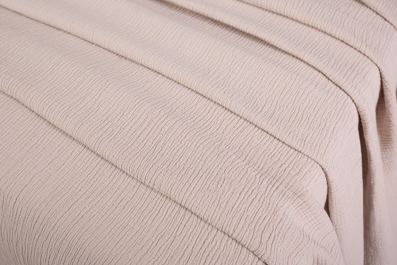 Copriletto Capri in doppia garza stone washed