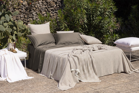 Copriletto matrimoniale Elba in jacquard
