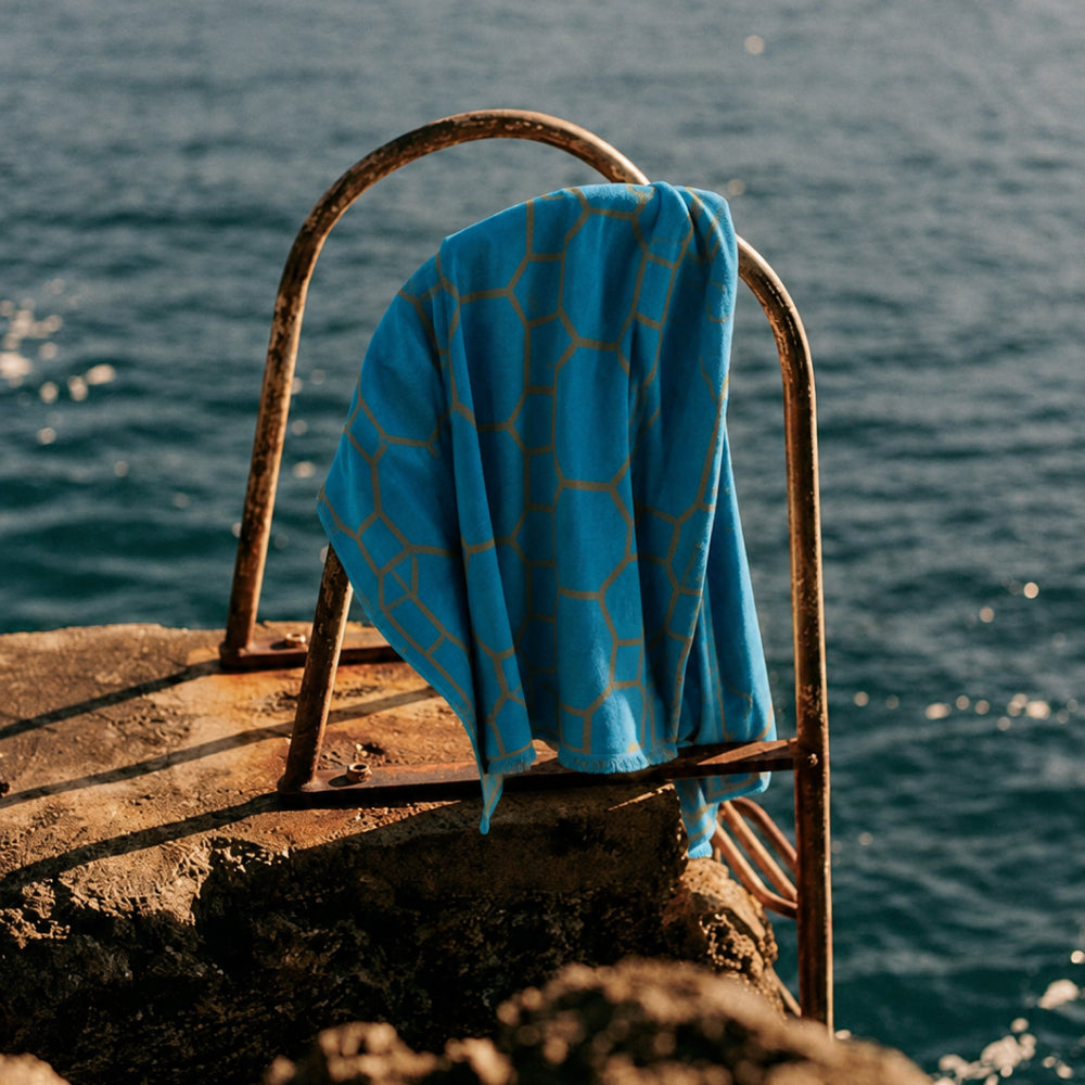 Telo per il mare Salsedine in cotone cimato