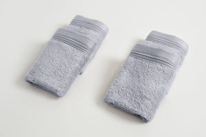 Set di lavette Elegance in puro cotone