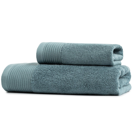 Set di asciugamani da bagno in cotone turco: 5 pezzi di Set di asciugamani da bagno in cotone turco: 5 pezzi di