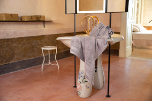 Telo da bagno Serikos con seta