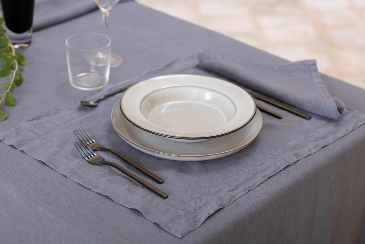 Set di due tovagliette americane Pure Linen