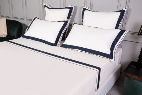 Completo letto Ermes in raso di cotone