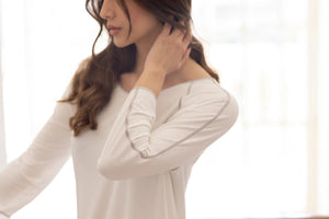 Completo Pigiama Caresse da donna con maniche a tre quarti