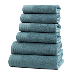 Set teli da bagno e asciugamani viso Essentials