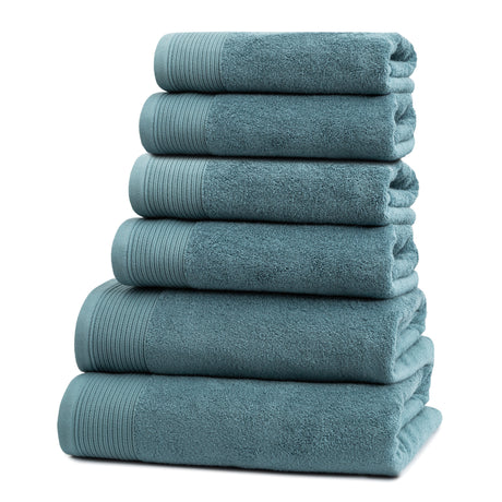 Set teli da bagno e asciugamani viso Essentials