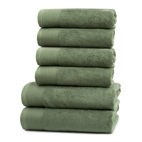 Set teli da bagno e asciugamani viso Essentials