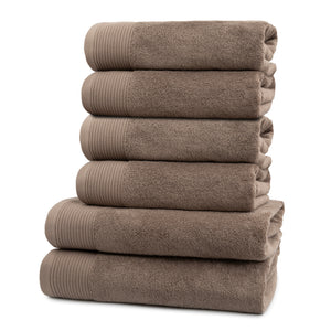 Set teli da bagno e asciugamani viso Essentials