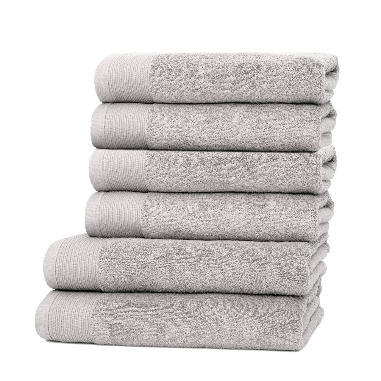 Set teli da bagno e asciugamani viso Essentials