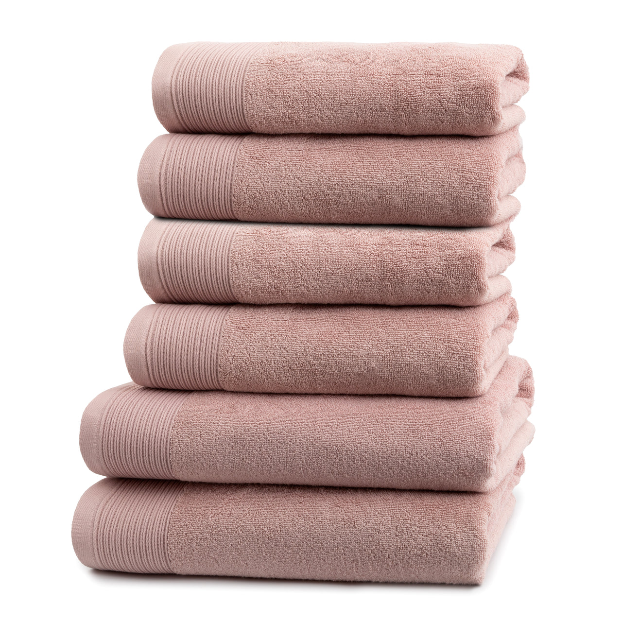 Set teli da bagno e asciugamani viso Essentials