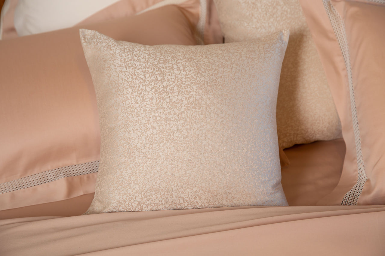 Cuscino decorativo Elegance Jacquard con federa in misto seta