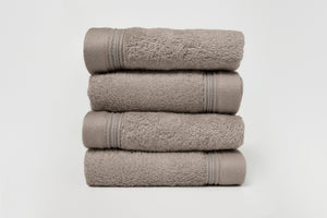 Set di lavette Elegance in puro cotone